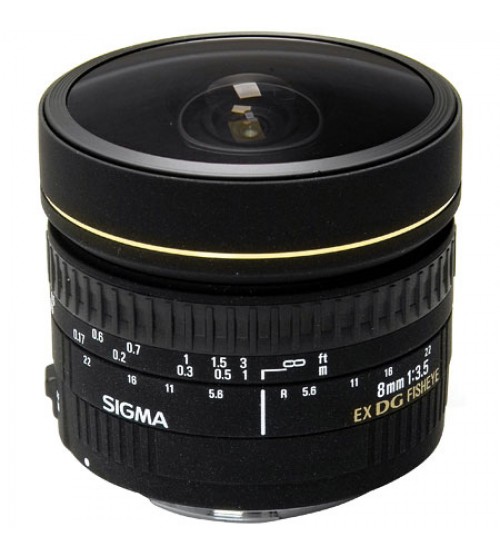 Sigma For Nikon 8mm F/3.5 EX DG Circular Fisheye